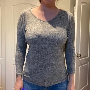 Grey 3/4 sleeve